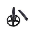 Qtcycletech qt cycle tech crankstel 44 tands 170 mm 3 32 staal alu zwart 0702782