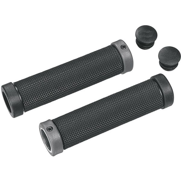 Ergotec Tokyo Griffpaar mit Klemmring – schwarz