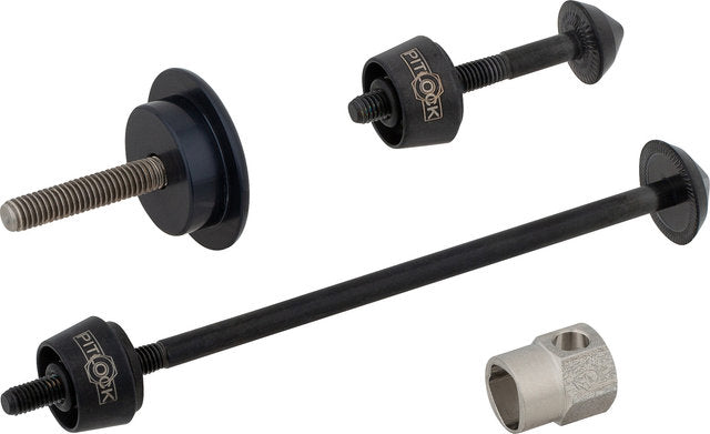 Pitlock security set 01 ga front wheel + seatpost + ahead