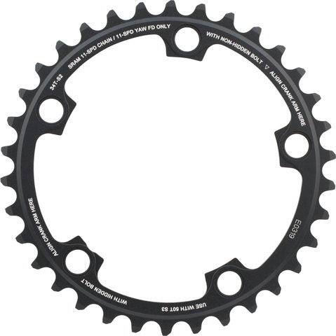Sram kettingblad road double chain ring roaddoub. 52t sil.