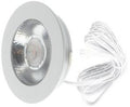 Enzo ecodim led meubelspot 3w 2700k 62mm rond wit - led4900