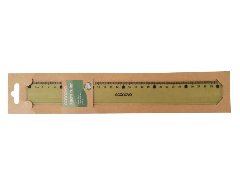 Econovo liniaal - 30 cm - groen