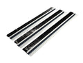 Ecosavers deurborstel zelfklevend - 3 delig - aluminium