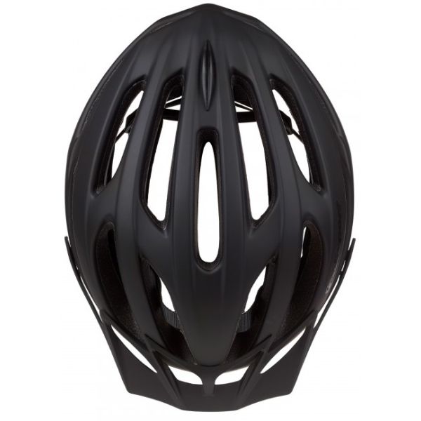 Polisport Sport-flow Fahrradhelm, Größe L (58-62 cm), Mattschwarz