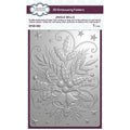 Creative expressions • jingle bells 5 in x 7 in 3d embossing folder