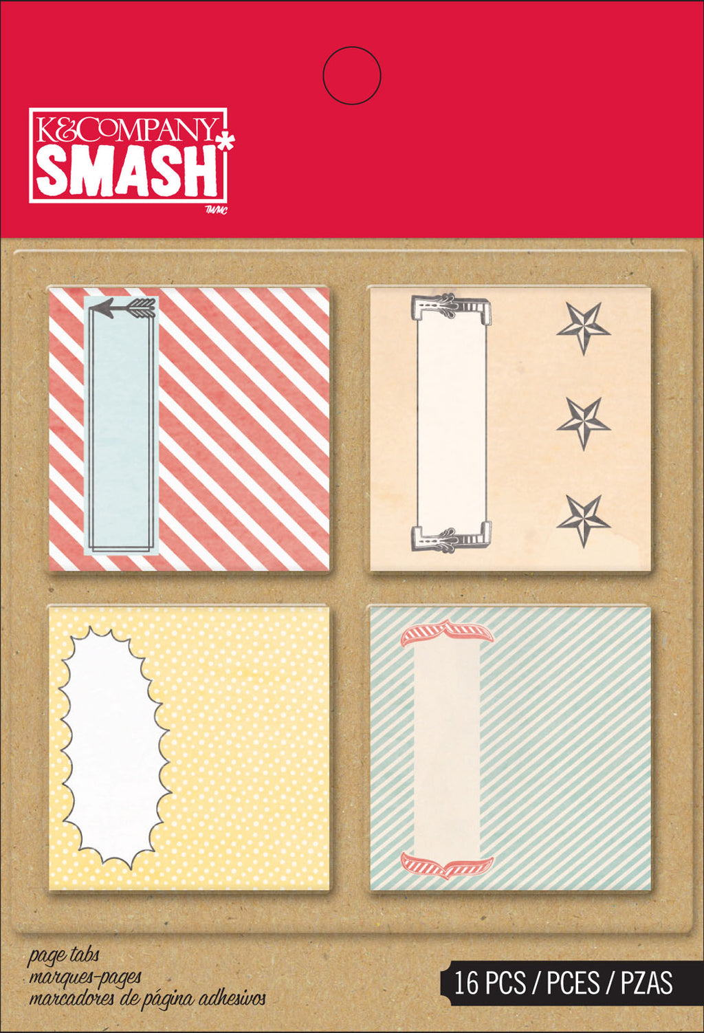 K company smash • paper tabs
