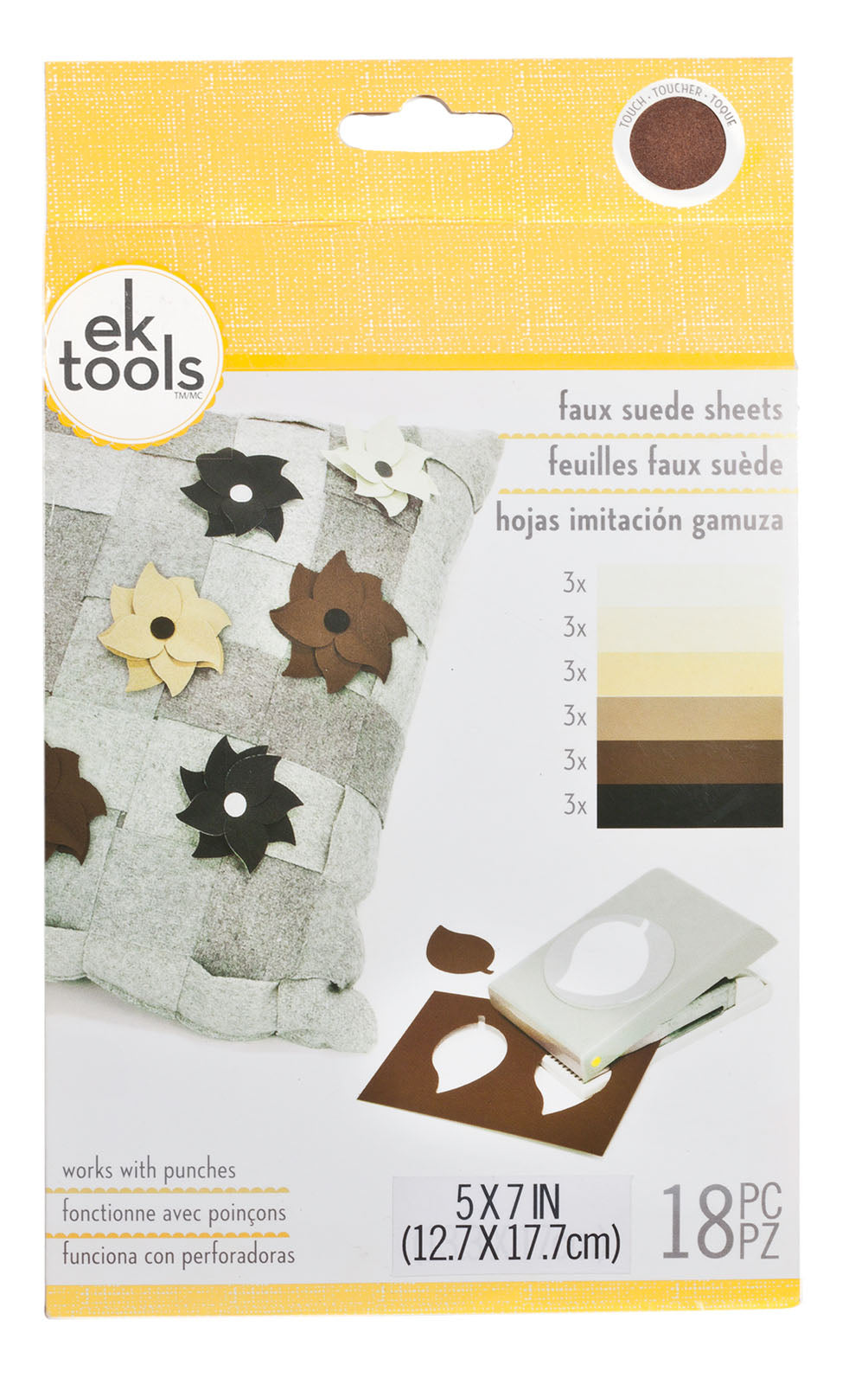 Ek tools • faux suede sheets neutrals