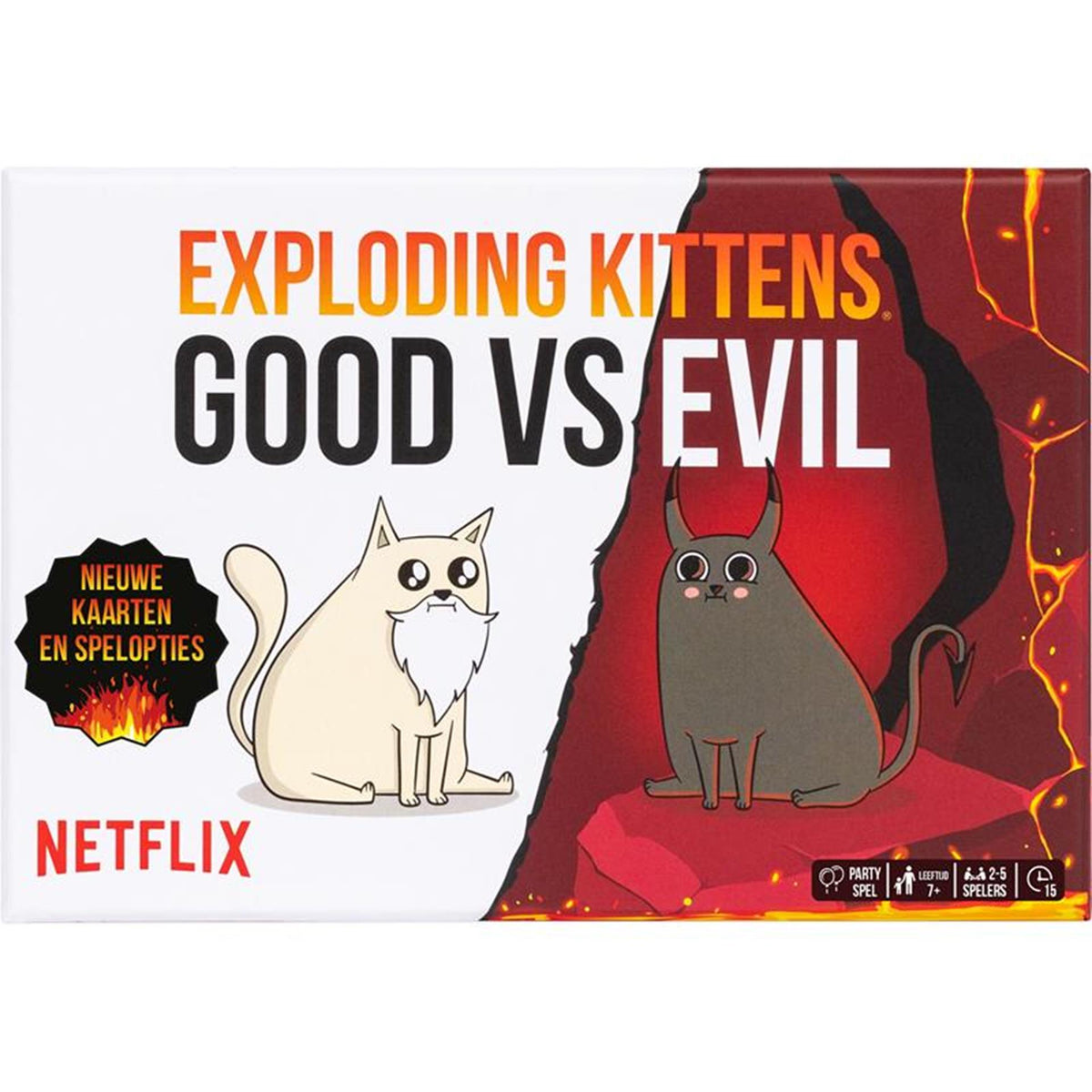 Exploding kittens good vs evil - kaartspel