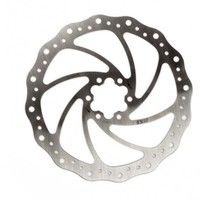 ELVEDES Bremsscheibe SX20 Edelstahl Ø203mm mit 6 Bremsscheibenschrauben