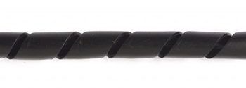 Elvedes spiraalwikkelslang ø4mm bundel 3-8 mm (10 meter) - zwart