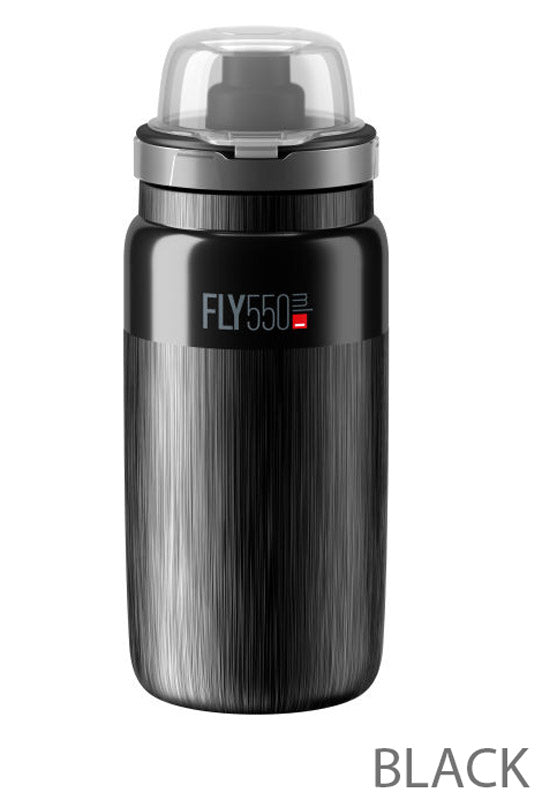 Elite fly mtb tex drinking bottle 550ml | transparent