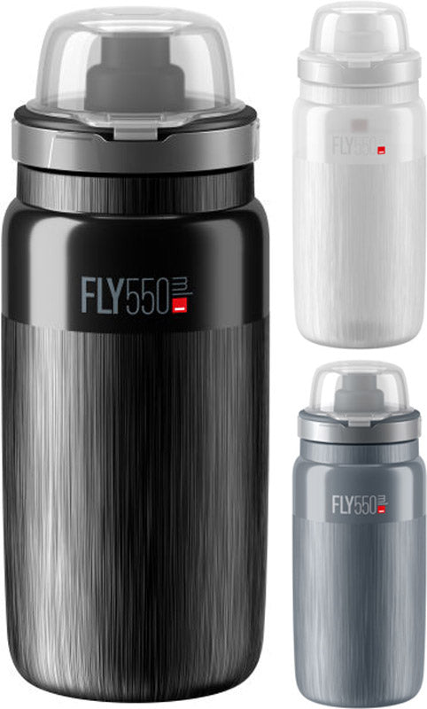 Elite fly mtb tex drinking bottle 550ml | black