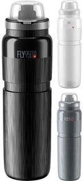 Elite bottle with protective cap fly mtb tex grey 950ml