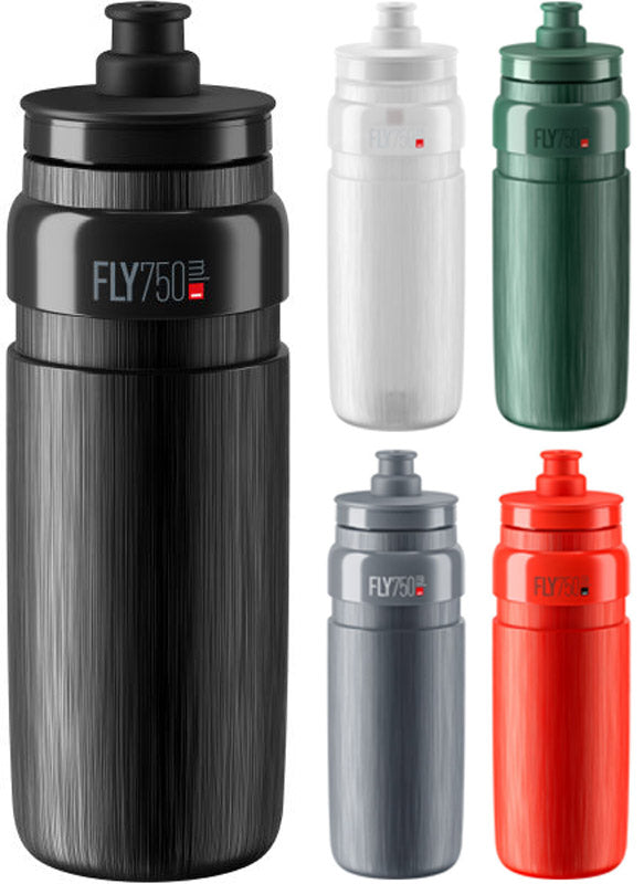 Elite fly tex drinking bottle 750ml | black