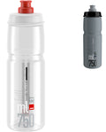 Elite jet drinking bottle 750ml | transparent-red
