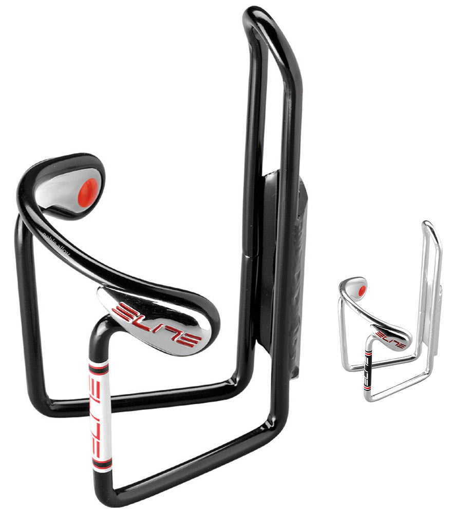 Elite ciussi gel bottle cage | black