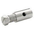 Elvedes schroefnippel 8x15mm messing (25st)