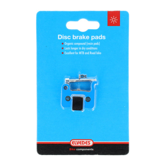 Schijfremblokset Elvedes organisch Shimano BR-M595 etc. TRP Dash (1 paar)