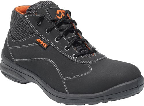 Emma safety footwear emma werkschoen anouk hoog s3 | zwart (d) | maat 38 - 11.148.003.04