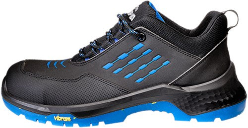 Emma safety footwear emma werkschoen crossforce d laag s3 | zwart blauw | maat 47 - 8715316154485