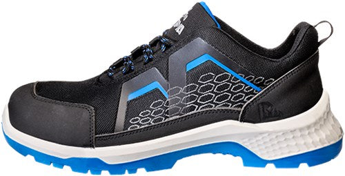 Emma safety footwear emma werkschoen crossforce fly d laag s3 | zwart blauw | maat 46 - 8715316153877
