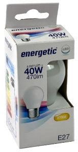 Enzo energetic led kogel e27 4-40w 2700k filament mat - 2720660