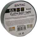 Enzo entac reparatietape 50mm rol 50m zwart - 4139544