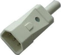 Enzo apparaatstekker wit 70 graden 6a 6173530