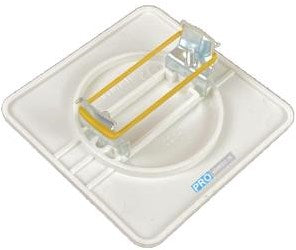 Enzo blindplaten vimar 8x 8cm wit 4213800