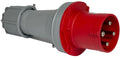 Enzo cee 4p 63a 400v stekker rood - 6315167