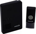 Enzo chacon draadloze deurbel 80m zwart - 8415060