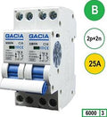 Enzo gacia fornuis automaat 2 x 25a b kar 2p gacia - 4517799