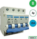 Enzo gacia installatieautomaat 20a. b kar 4p gacia 4517822
