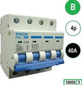 Enzo gacia installatieautomaat 40a. b kar 4p gacia - 4517828