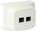 Enzo k40 2v data aansluitpunt wit - 4747265