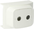Enzo k40 rtv-antenne aansluitpunt wit - 4747255
