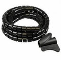 Enzo kabelbundelset 2 meter 28mm zwart - 4137425