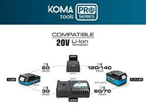 Koma tools accu reciprozaag | 20v | zonder accu - 6490142