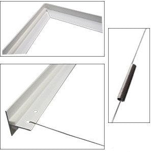 Enzo kombi-rand aluminium nedco - 1400142