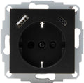 Enzo kopp hk07 antraciet inbouw stopcontact | ra + usb +usb-c - 4623113