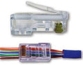 Enzo modulaire plug rj45 snelmontage tang ec 2575198