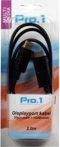 Enzo pro-1 displayport 20pin male naar hdmi male 2.0 meter - 9287010