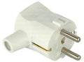 Enzo randaarde stekker haaks wit met tule mk 6140688