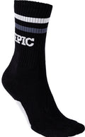 Sportsocken schwarz Größe 46/49