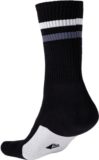 Sportsocken schwarz Größe 46/49