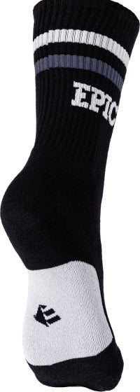 Sportsocken schwarz Größe 34/37