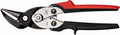 Erdi ideaalplaatschaar | lengte 260 mm links | staal max. 1,2 mm | rvs max. 1 mm | 1 stuk - d29assl-2 - d29assl-2