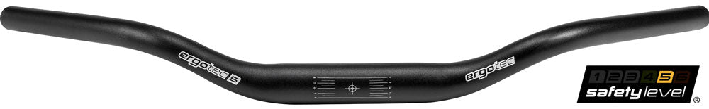 Ergotec Lenkererhöhung 31,8 620 mm Aluminium Stufe 5 schwarz