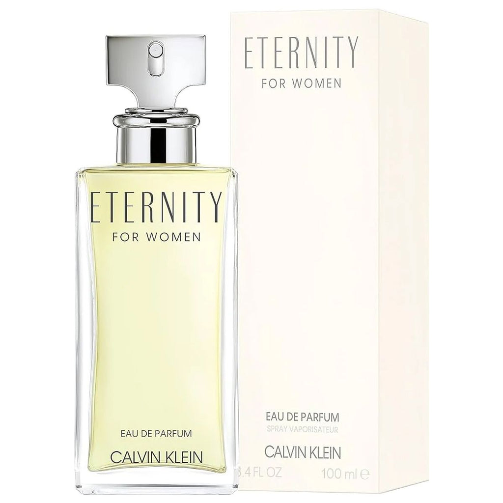 Calvin klein eau de parfum spray eternity woman 100ml dames