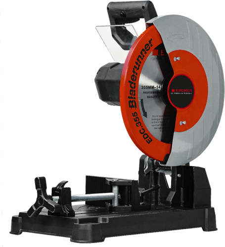 Euroboor edc.355 | afkortzaagmachine voor metaal | 355 mm | 2480 w | incl. zaagblad 355x66x2.4mm - edc.355